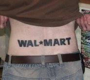 A wal-mart tatoo