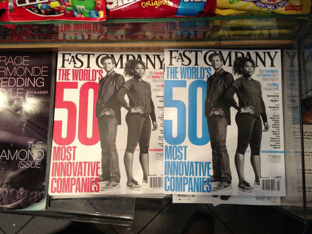 Fast Company Split Test Magazine Covers