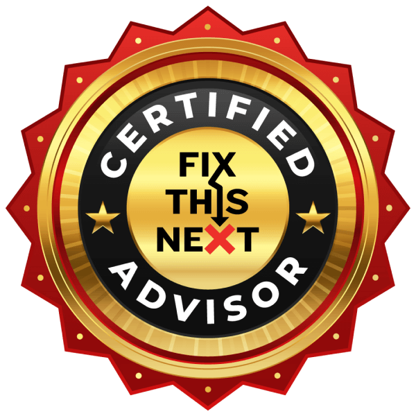 Fix This Next Certification