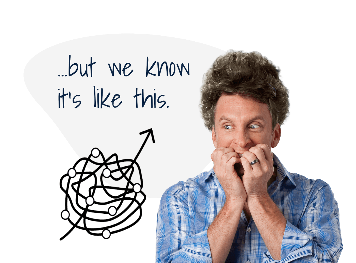 …but we know it’s like this.